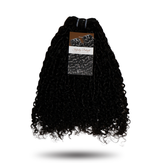 Virgin Hair Pixie Curly Bundle # 1B