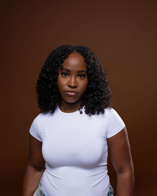 Virgin Hair Pixie Curly Bundle # 1B